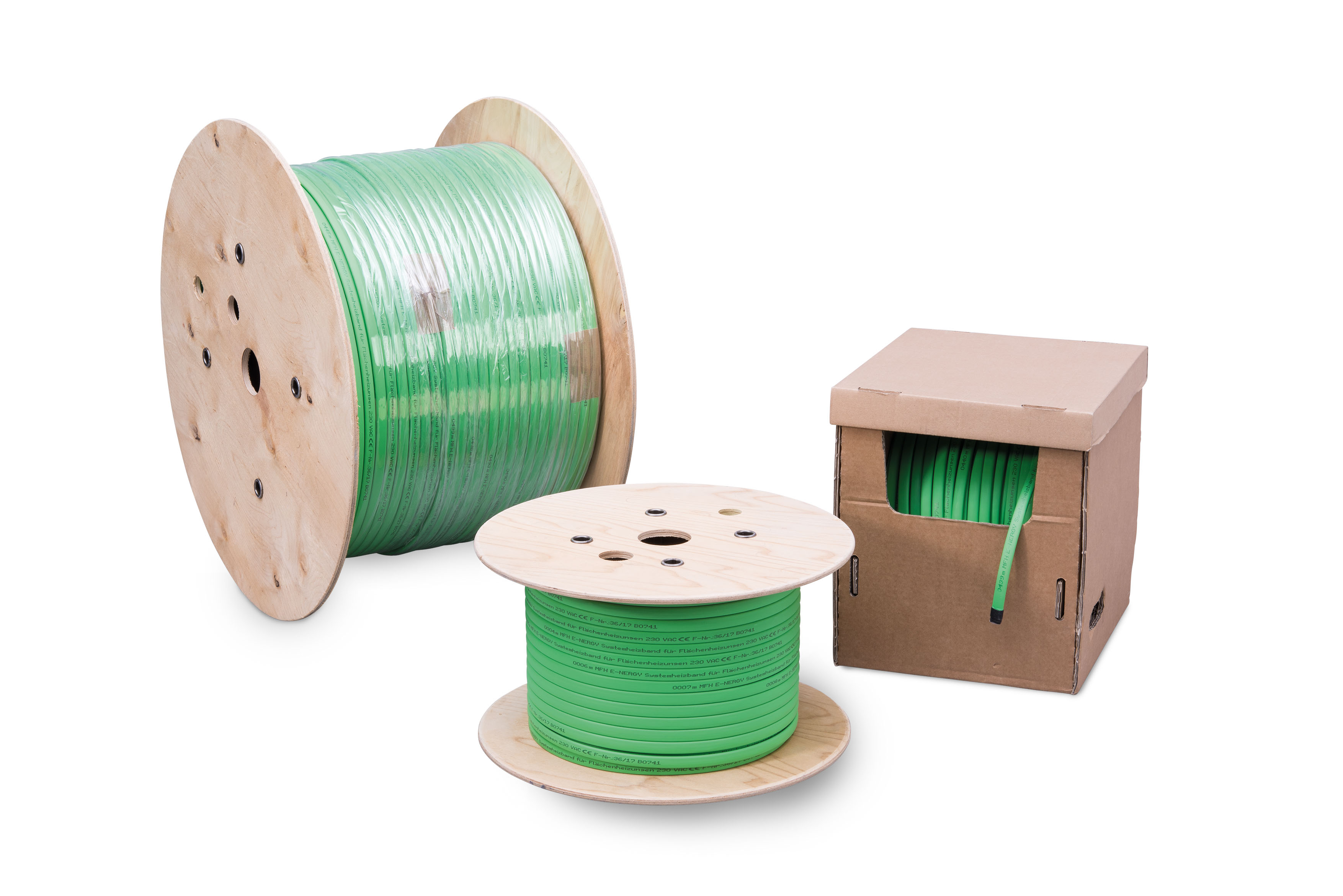 E-NERGY Systemheizkabel 100 m 13 x 5 mm