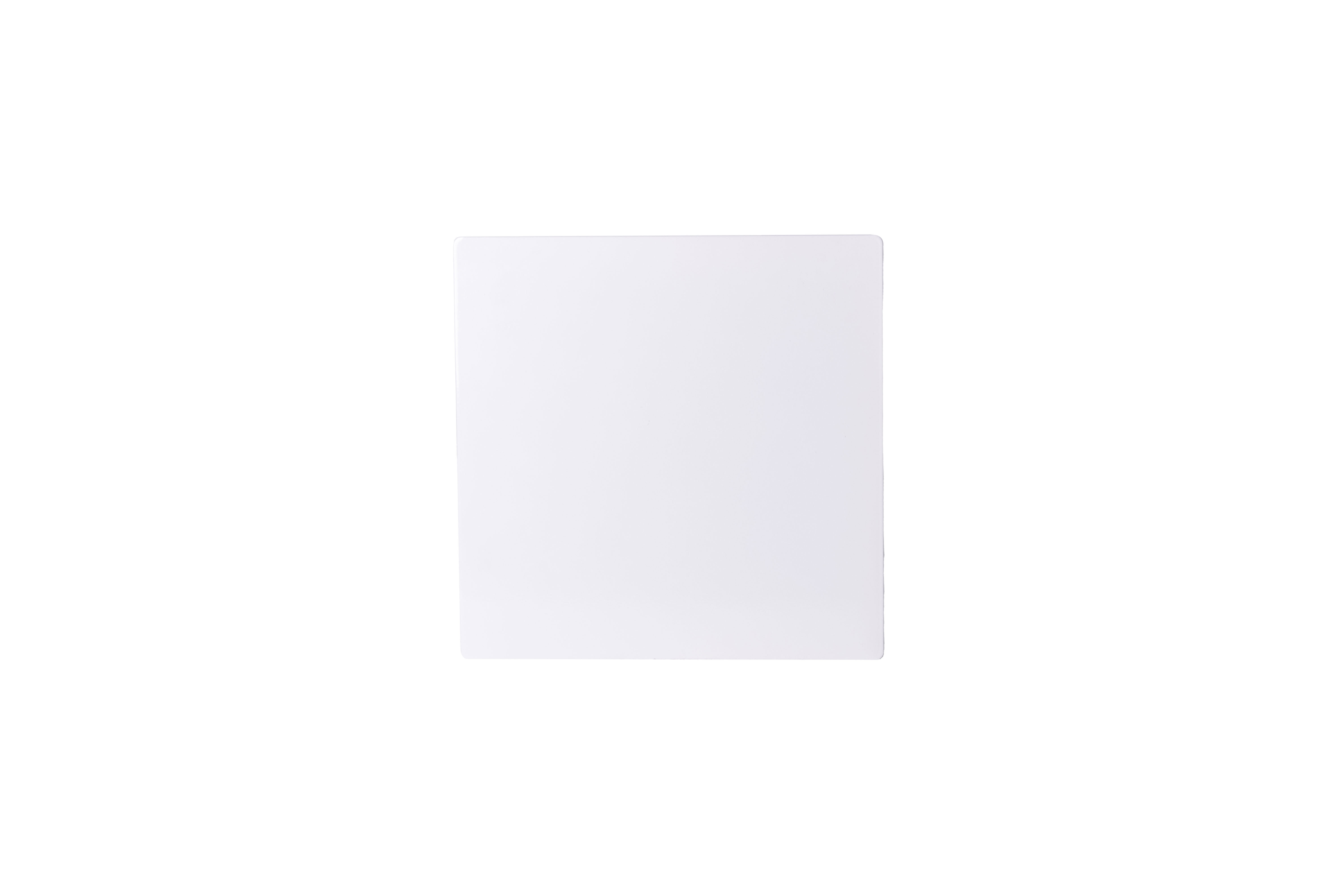 AirUnit SOLUS Innenblende TURN RAL 9016 weiß, eckig 240 x 240 x 15 mm