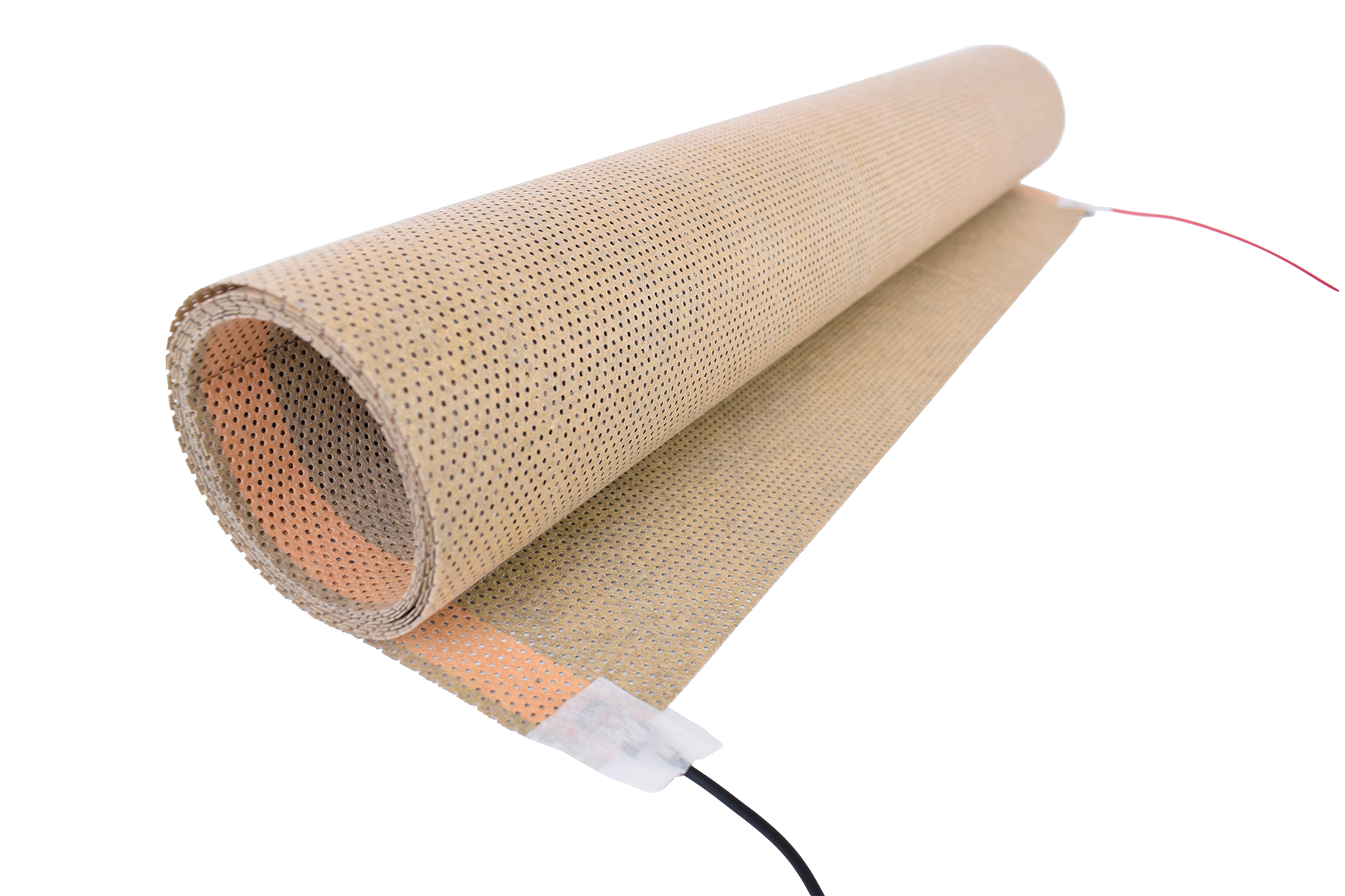 E-NERGY CARBON FLEECE Heizfolie 24 V - 132 W/lfm (220 W/m²) 1.100 x 600 x 0,4 mm